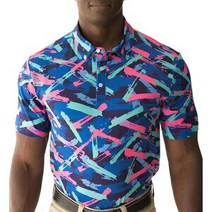 Yatta Performance Golf Polo Shirt Mens Size Medium